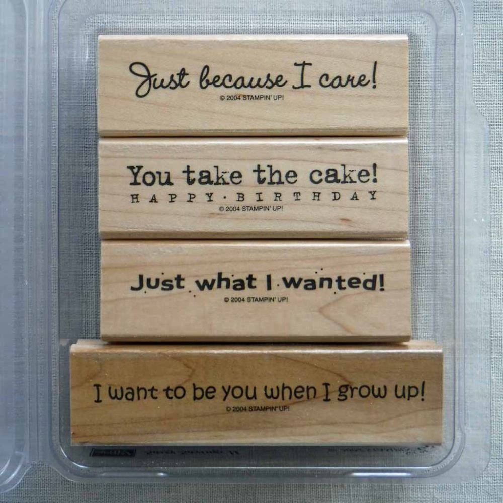 Stampin' Up! Sassy Sayings II Stamp Set - New